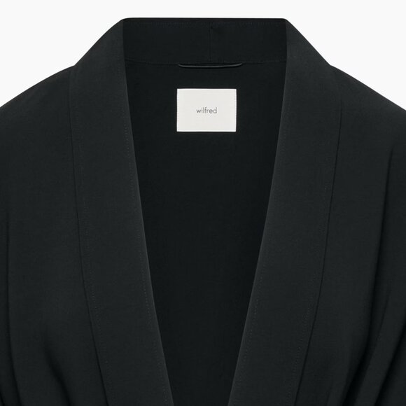 NWT Aritzia Wilfred Novoa Robe Size S Light Birch - Picture 5 of 6